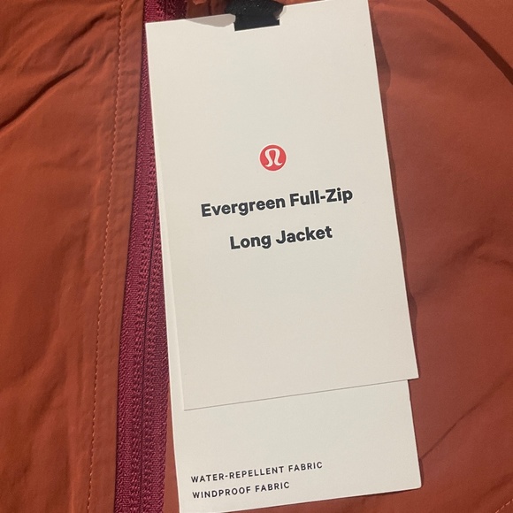 lululemon athletica Trench Coat in Burgundy and Mauve - Picture 4 of 15
